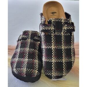 RockDog FootwearOne for The Books‎ Mules with Comfortable Insoles, Sz 8 Black